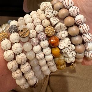 Ermish neutral bracelet set